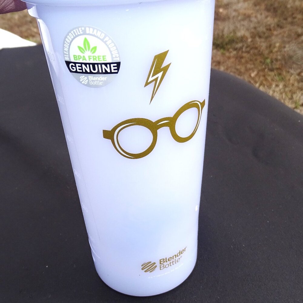 Blender Bottle Harry Potter White Shaker NWT